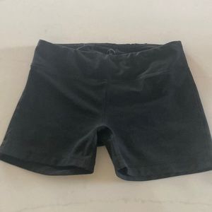 Black 90 degree spandex. Size girls medium (10)